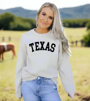Texas Sweatshirt | Comfortable and Lone Star State Proud