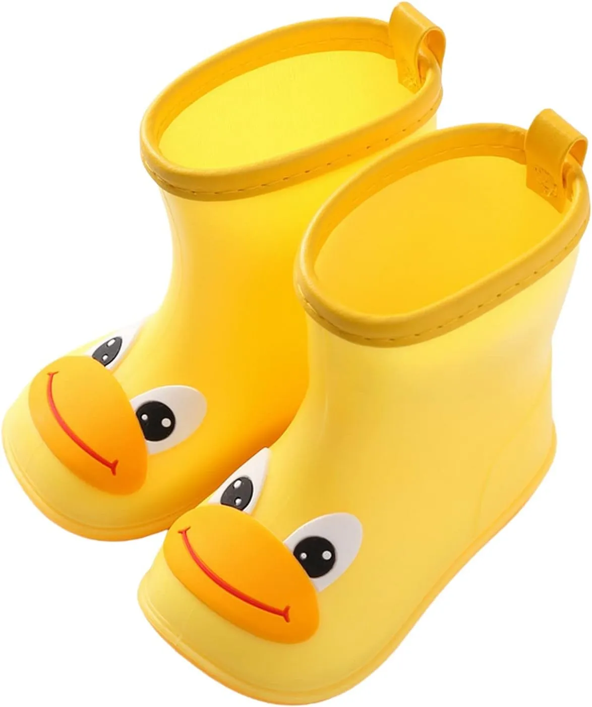 Toddler Rain Boots Duck Cartoon Children Rain Shoes Boys and Girls Water Shoes Baby Waterproof Shoes for Toddler Shoes