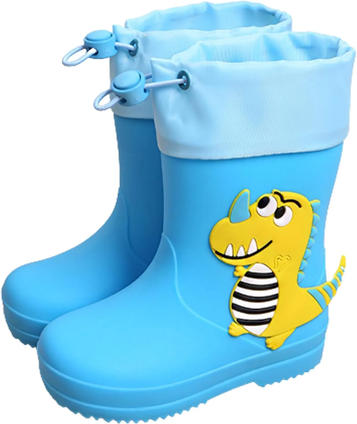 Unisex Kids Rain Boots Waterproof Rubber Kids Rain Boots for Girls and Boys Rubber Rain Boots for Children