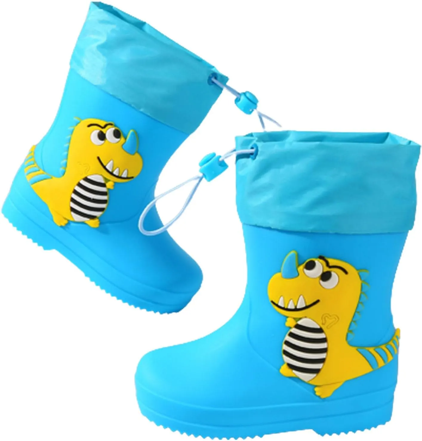 Unisex Kids Rain Boots Waterproof Rubber Kids Rain Boots for Girls and Boys Rubber Rain Boots for Children