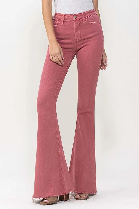 Vervet by Flying Monkey High Rise Super Flare Jeans