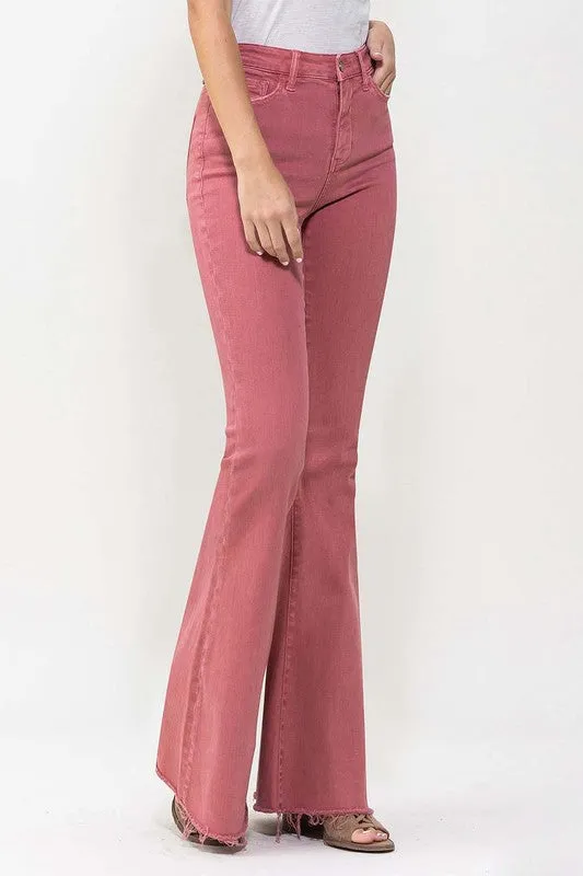 Vervet by Flying Monkey High Rise Super Flare Jeans