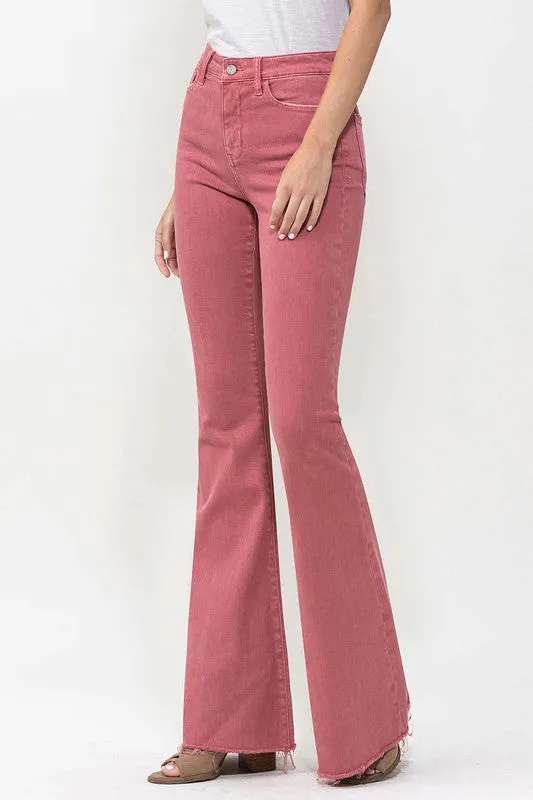 Vervet by Flying Monkey High Rise Super Flare Jeans