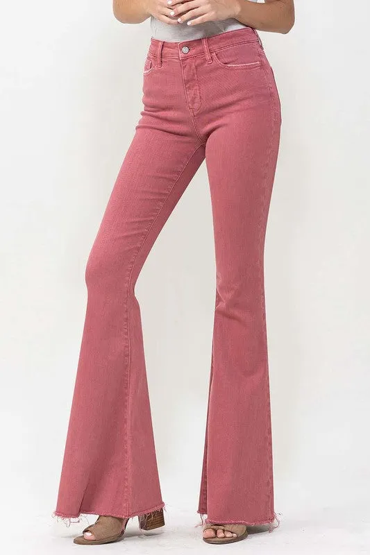 Vervet by Flying Monkey High Rise Super Flare Jeans