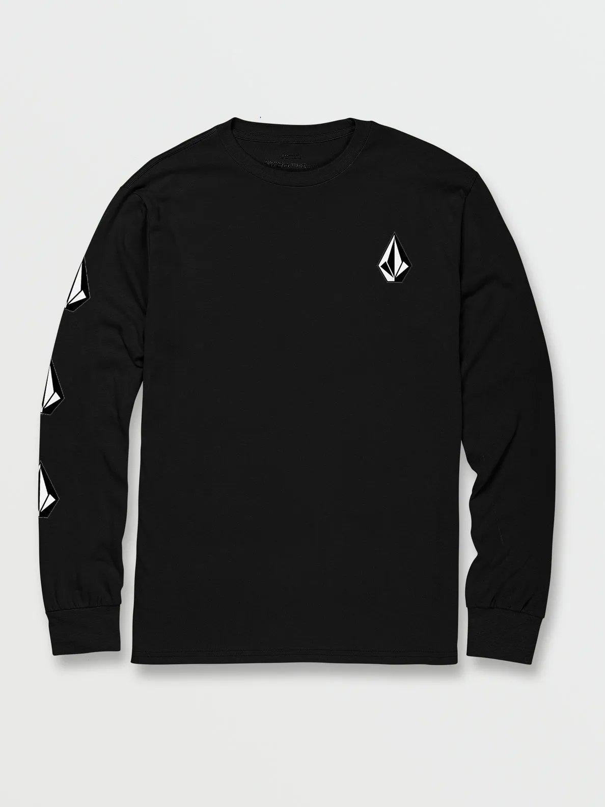 Volcom Iconic Stone L/S Tee-Black