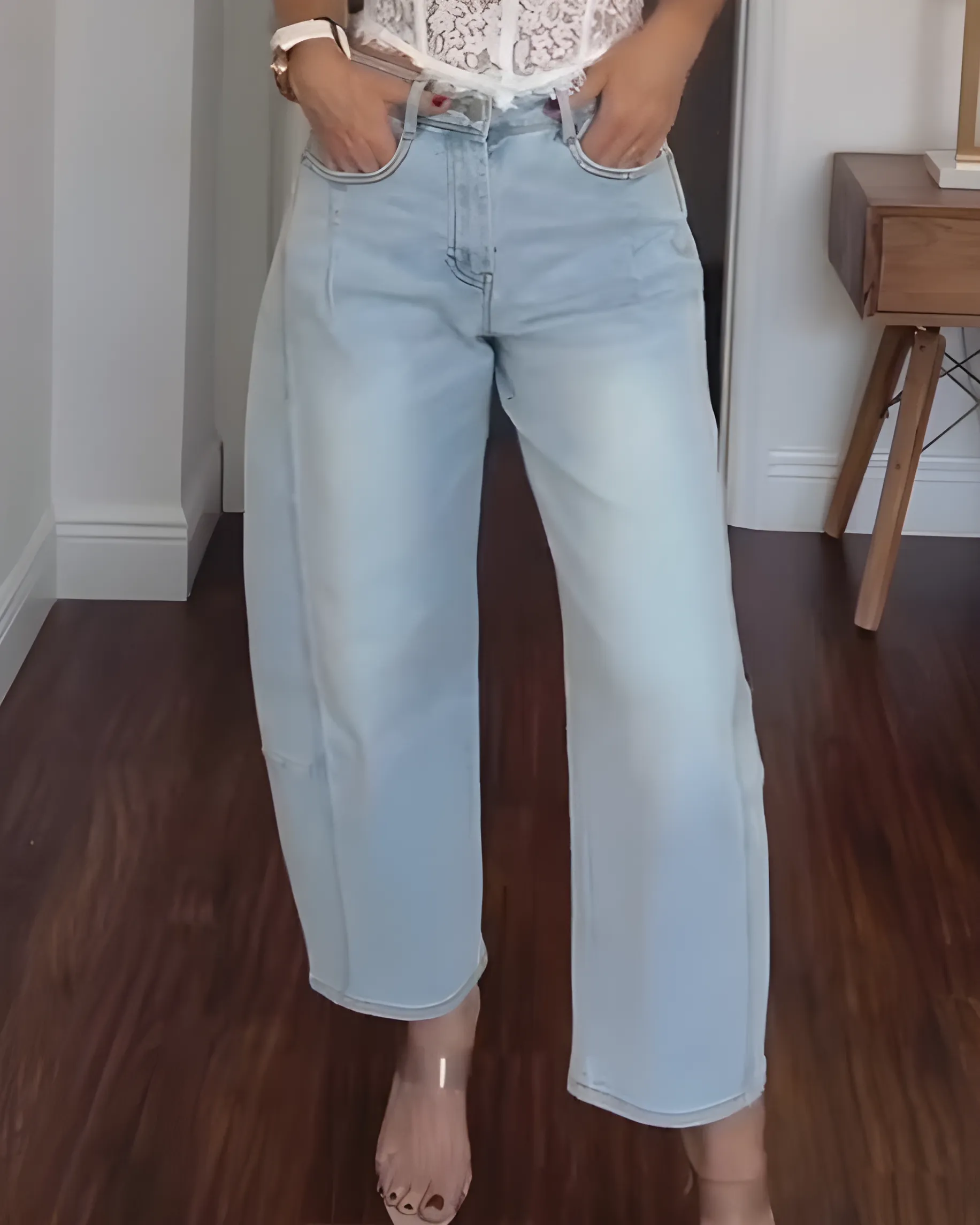 Women's Fashion Slim Loose Harem Jeans