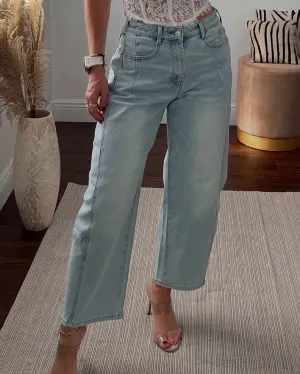 Women's Fashion Slim Loose Harem Jeans