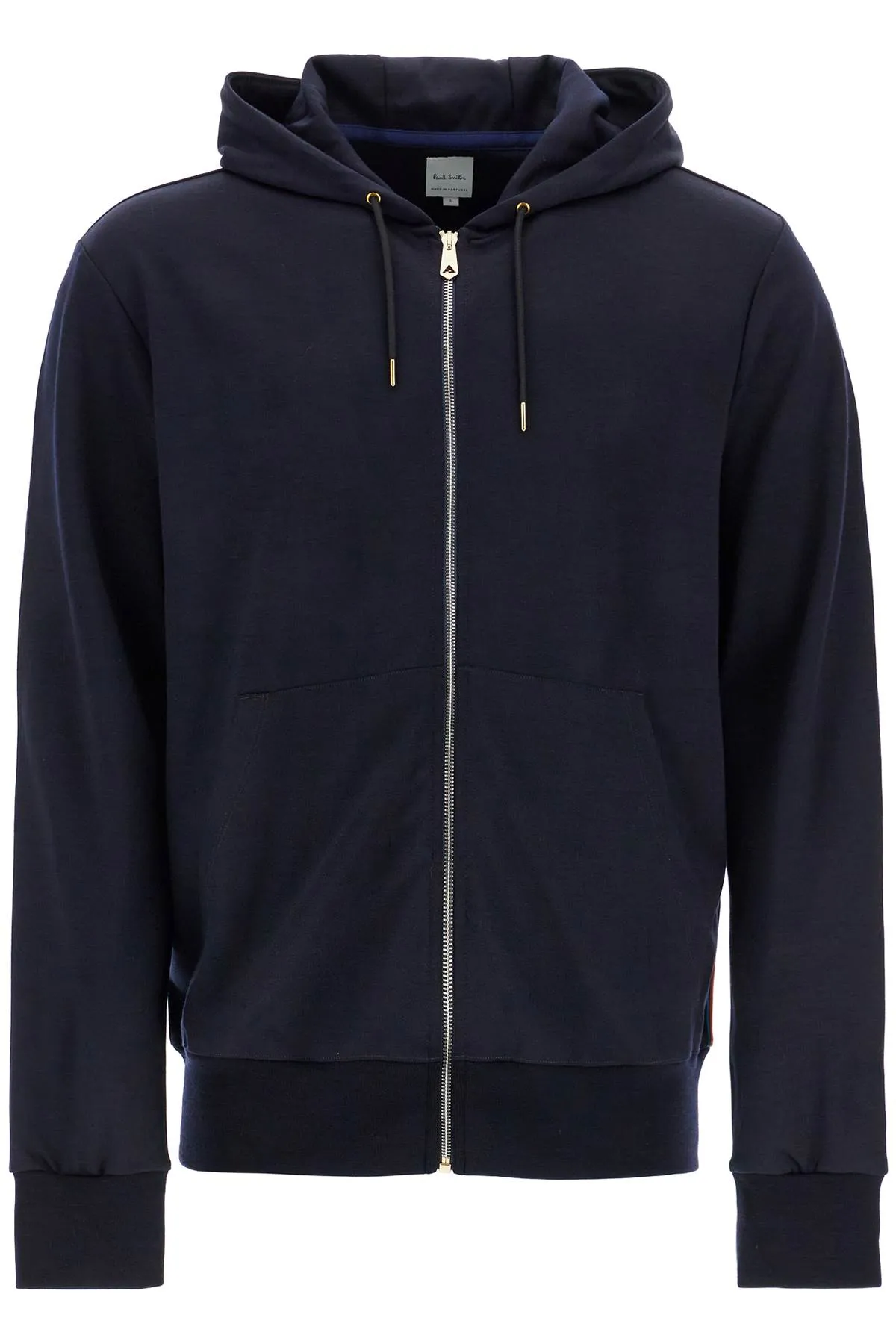 wool jersey zip-up sweatshirt with M1R 300S H00035 NAVY