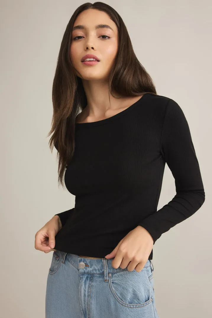 Z SUPPLY Infinity Fitted Long Sleeve Tee