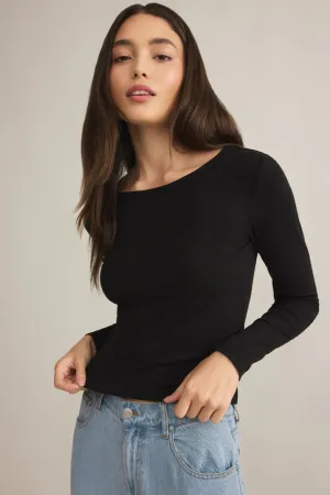 Z SUPPLY Infinity Fitted Long Sleeve Tee